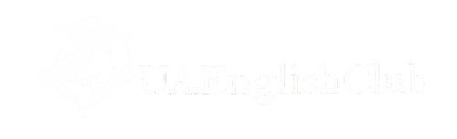 UA English Club Logo - White