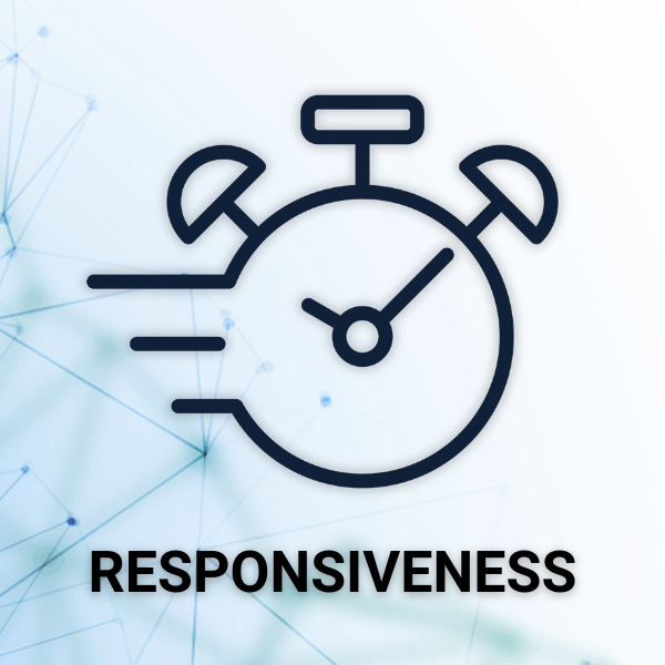 Responsiveness Icon, one of SA's core values